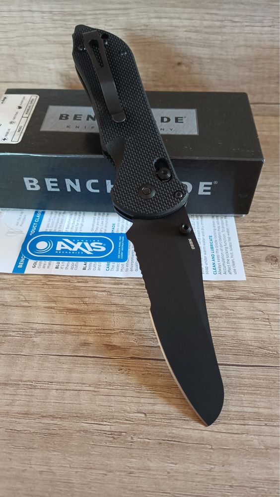 Benchmade Triage 915SBK-POM для пожежників та рятувальників. Оригінал!