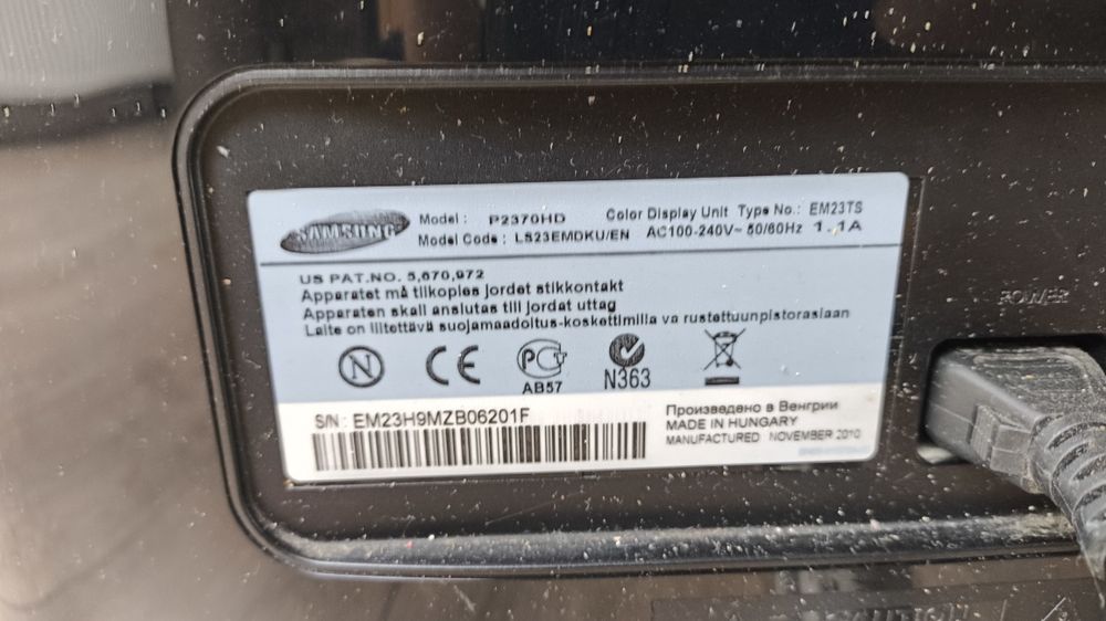Telewizor Samsung P2370HD