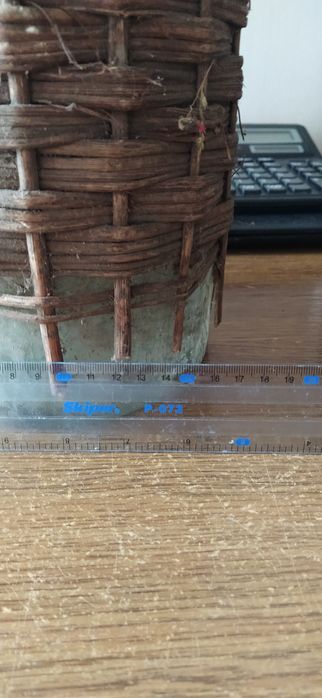 Автентичний Бутель плетений 5 л. гендзюр для вина чи самогону