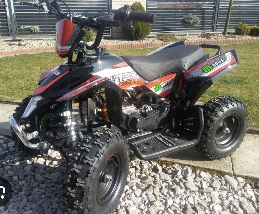 Mini Quad 49cc , e - start , pilot , światła ,