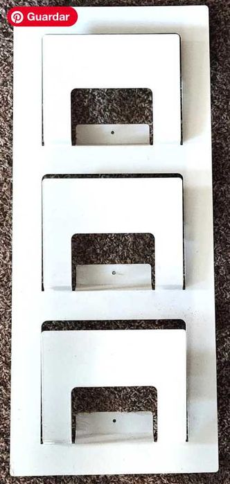 Suporte de parede para Revistas - cor branco - ikea