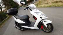 Kymco movie s 125 KAT B, super stan, zarejestrowany bezwypadkowy