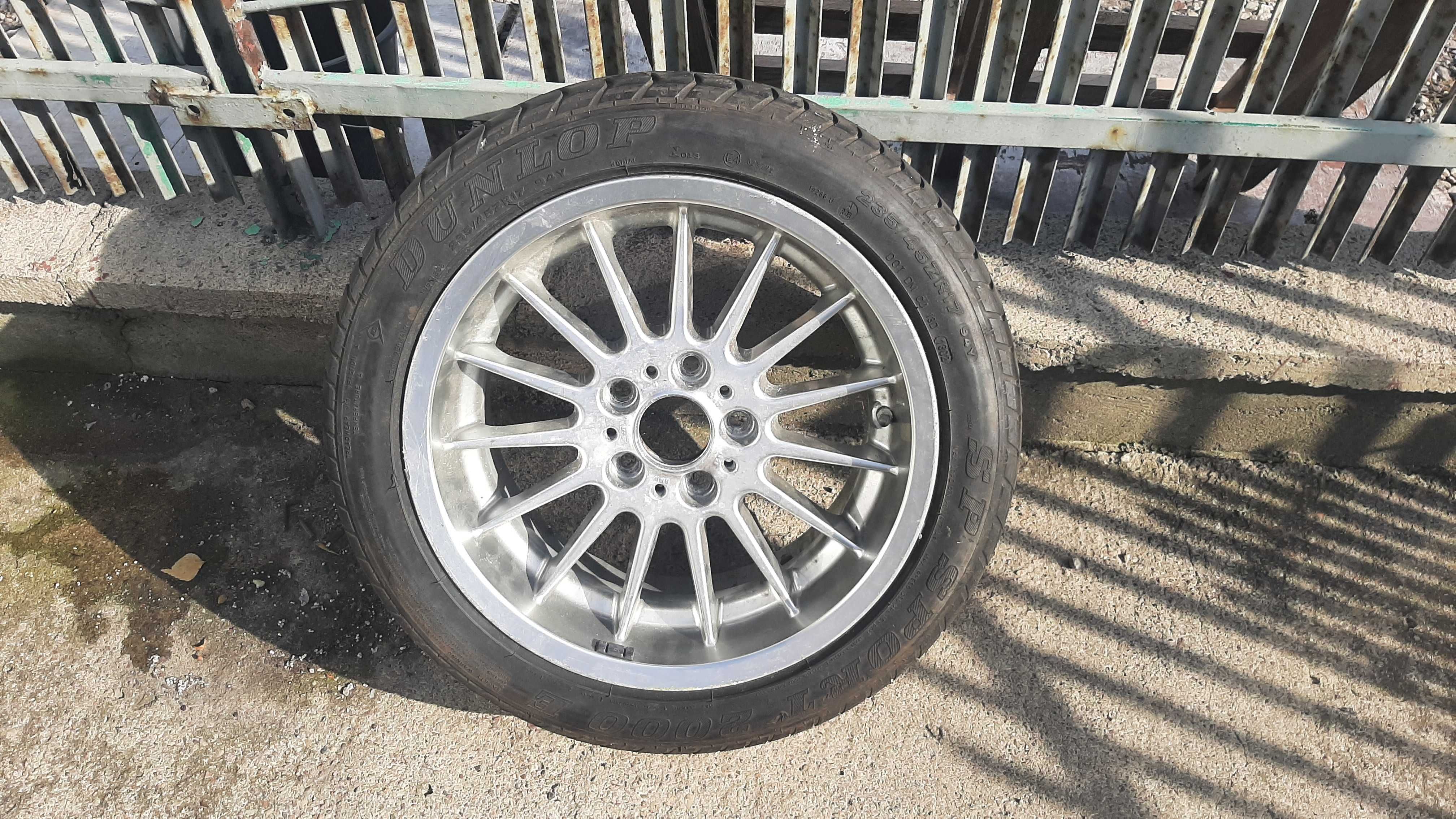 BMW  E39 FELGA 17", stan dobry, niewielkie ślady użytkowania szt 1.