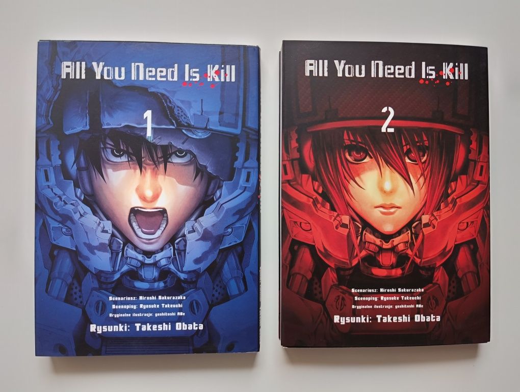 Manga All you need is kill 1-2 komplet