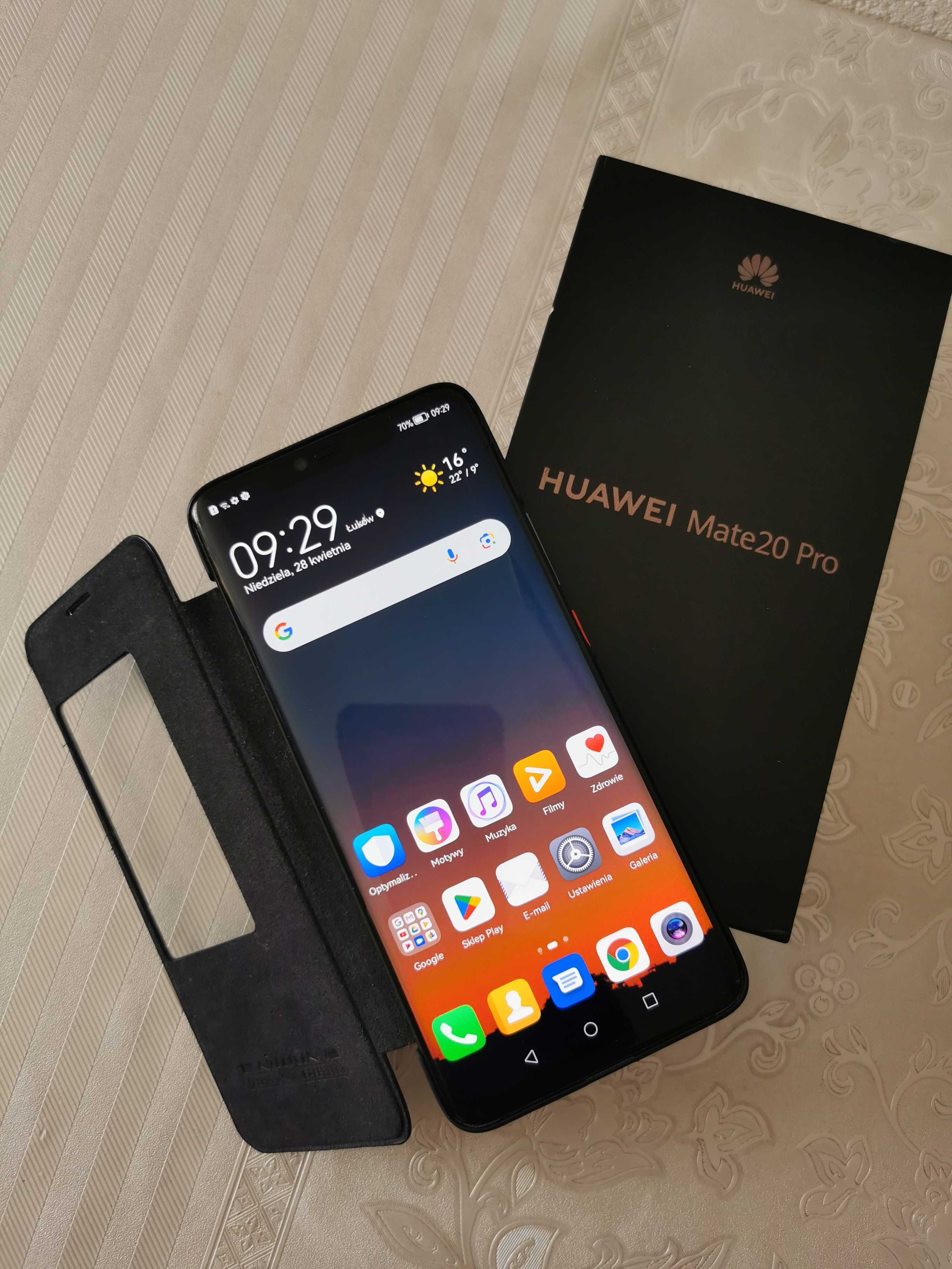 Huawei Mate 20 Pro-stan idealny -6GB/128GB