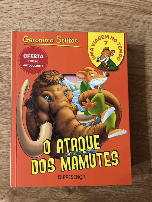 Livros coleção Geronimo Stilton