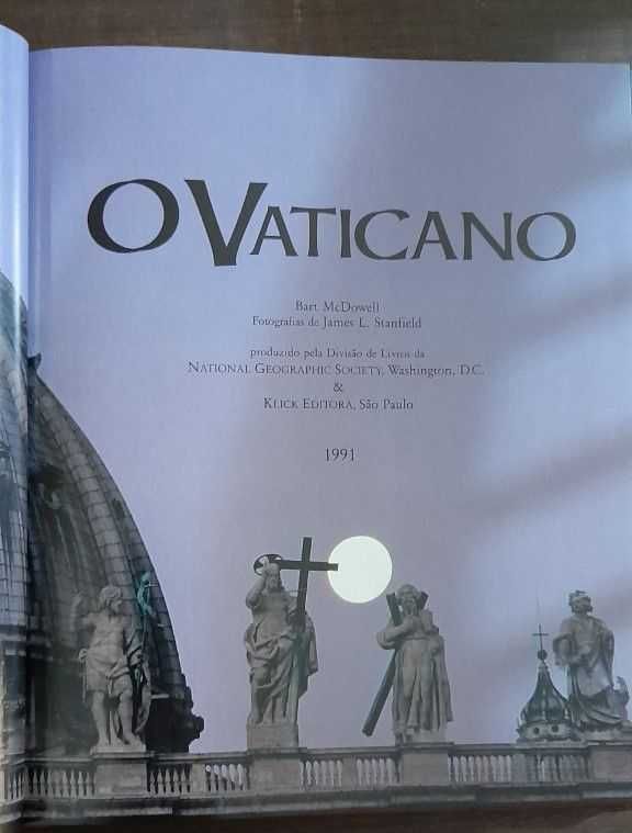 O Vaticano - livro editado pela National Geographic Society (NOVO)