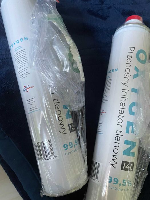 Butle z tlenem 2szt. o2 oxygen