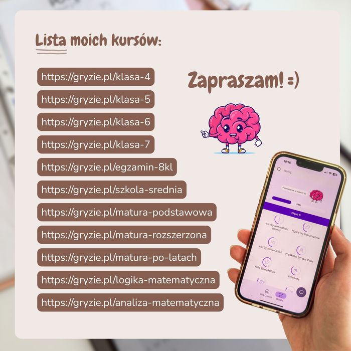 Korepetycje z matematyki z nauczycielką