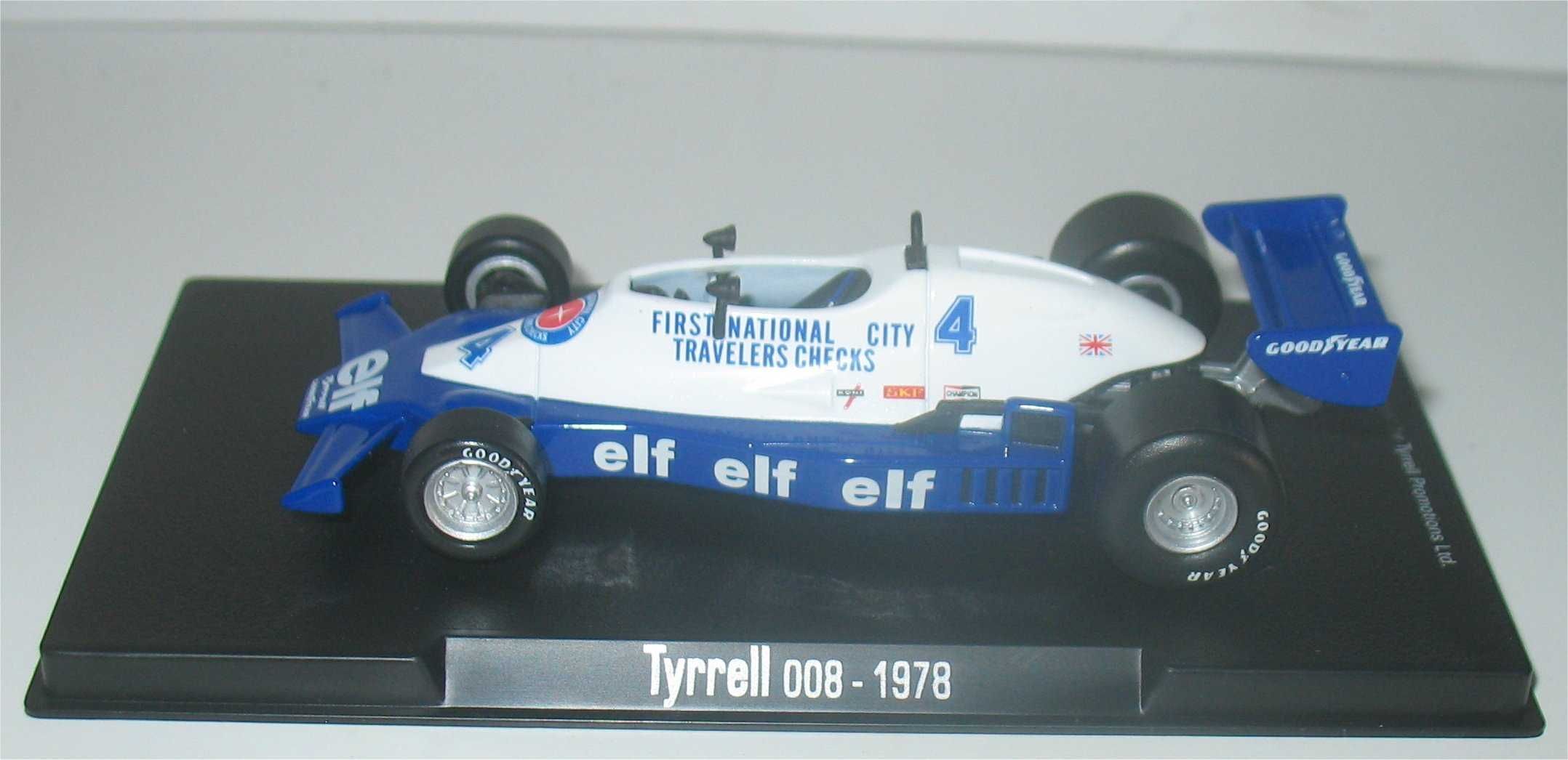 Tyrrel Ford 008 - 5º F1 1978 - Patrick Depailler