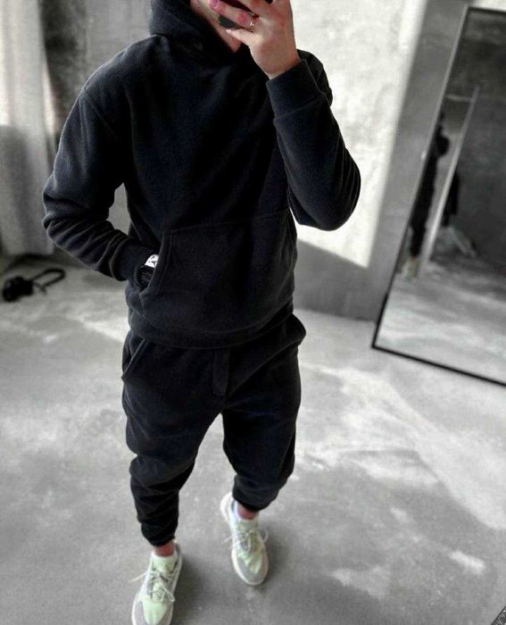 Теплий чоловічий спортивний костюм фліс | мужской костюм модель 809