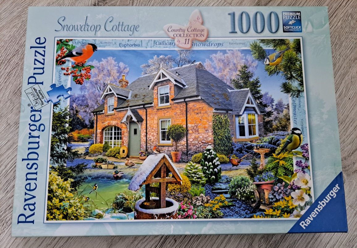 Snowdrop Cottage Ravensburger 1000