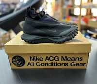 eur38-43 чорні чоловічі кросівки Nike ACG Mountain Gore-Tex All Black