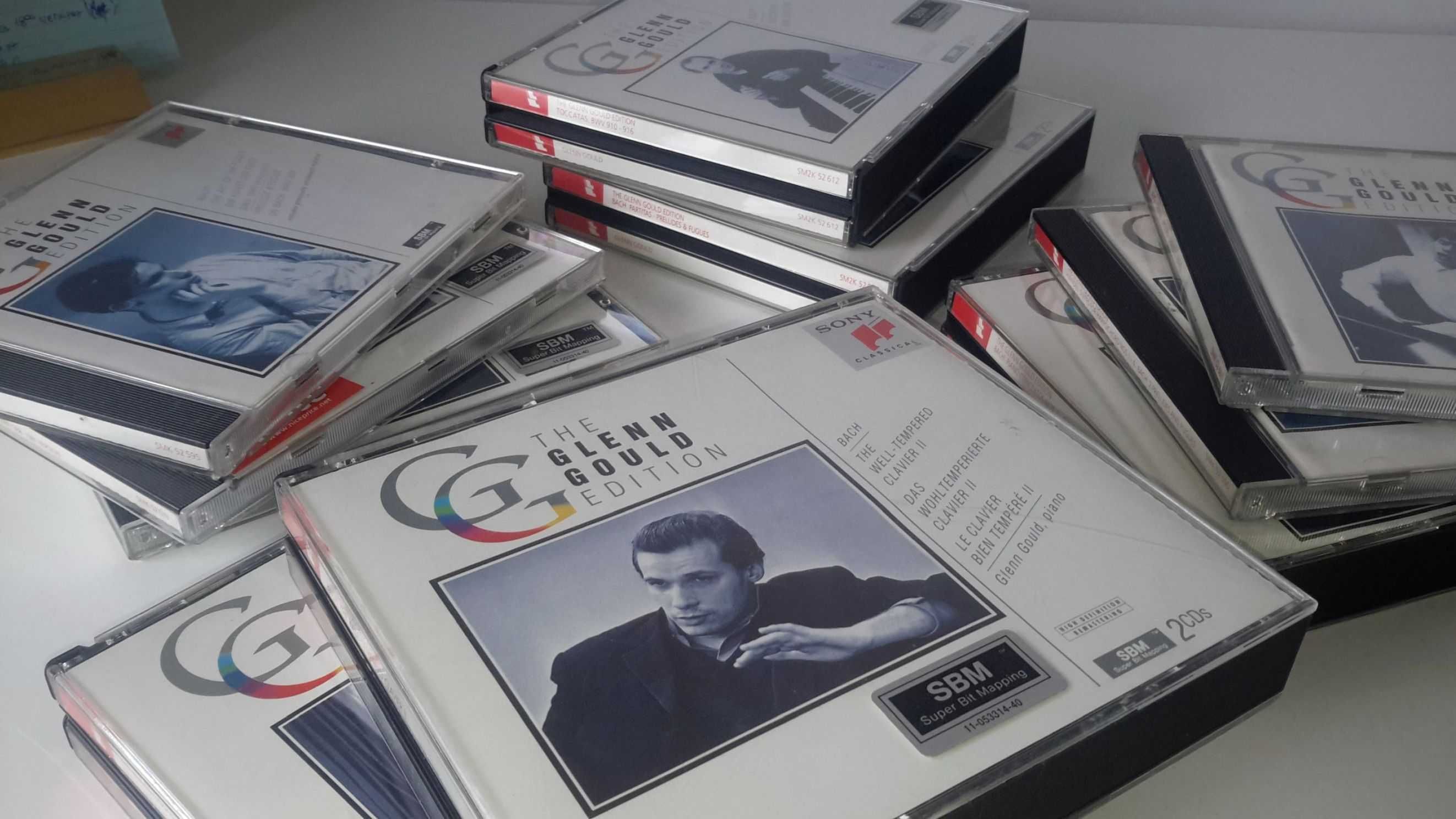 płyty CD z serii "The Glenn Gould Edition" [Sony]