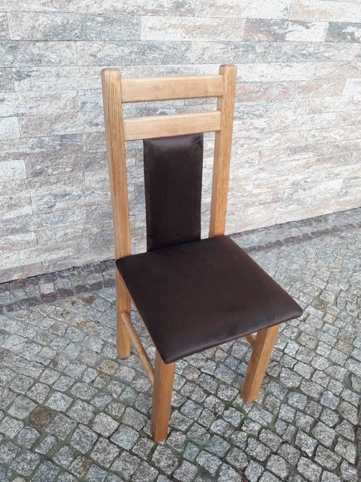 Krzesla drewniane do restauracji baru świetlicy wiejskiej sale nowe