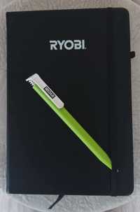 Organizer biurowy notatnik notes zeszyt RYOBI+ długopis RYOBI