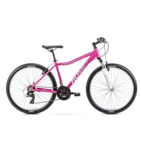Rower górski Romet Jolene 6.0 różowo-szary rozmiar 17"