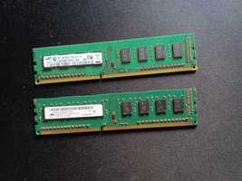 2 kości pamięci RAM 2 GB DDR3 1333 MHz