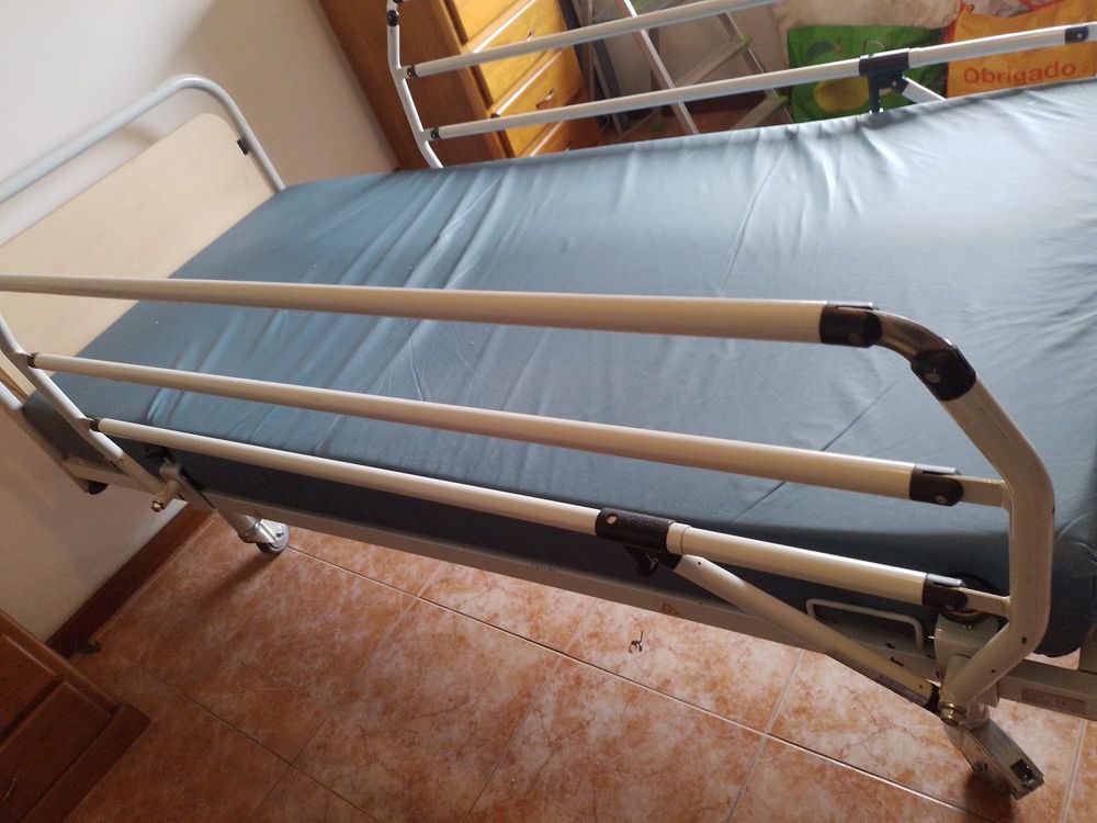 Cama hospitalar com colchao