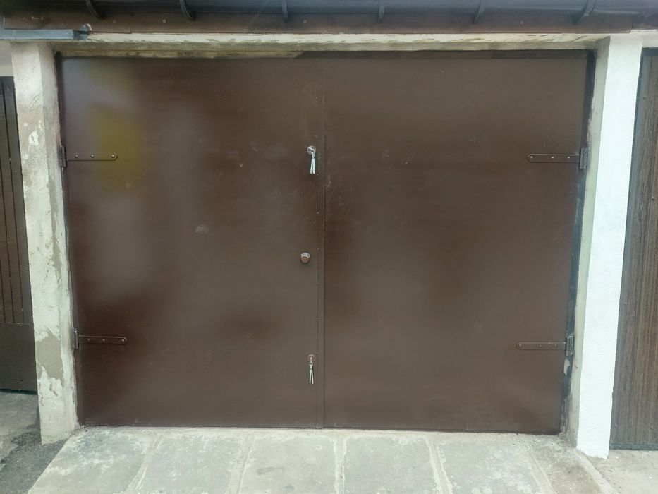 Drzwi garażowe zamki śrubowe rygle blacha 2mm