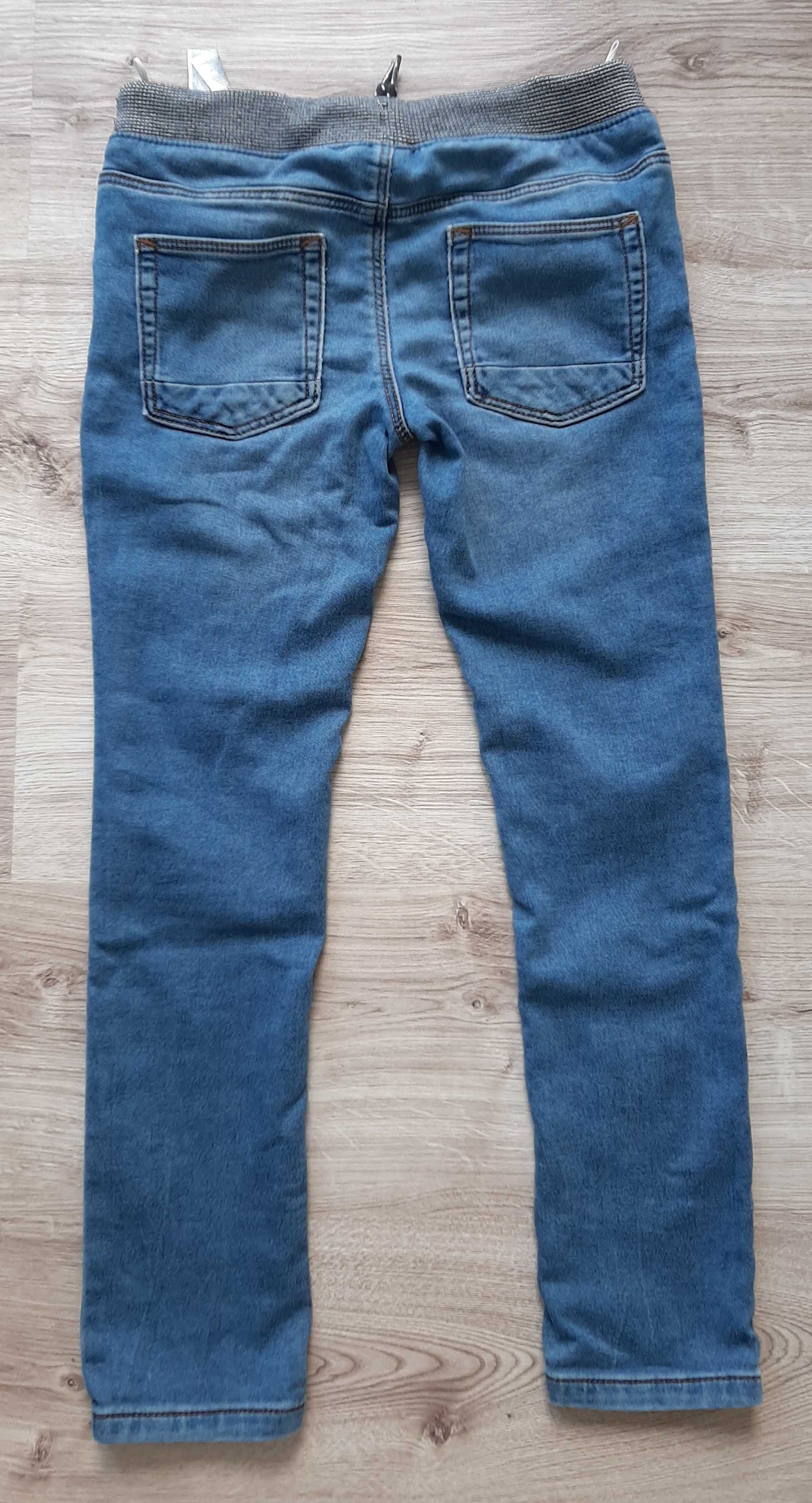 Spodnie jeans chlopiece rozmiar 140
