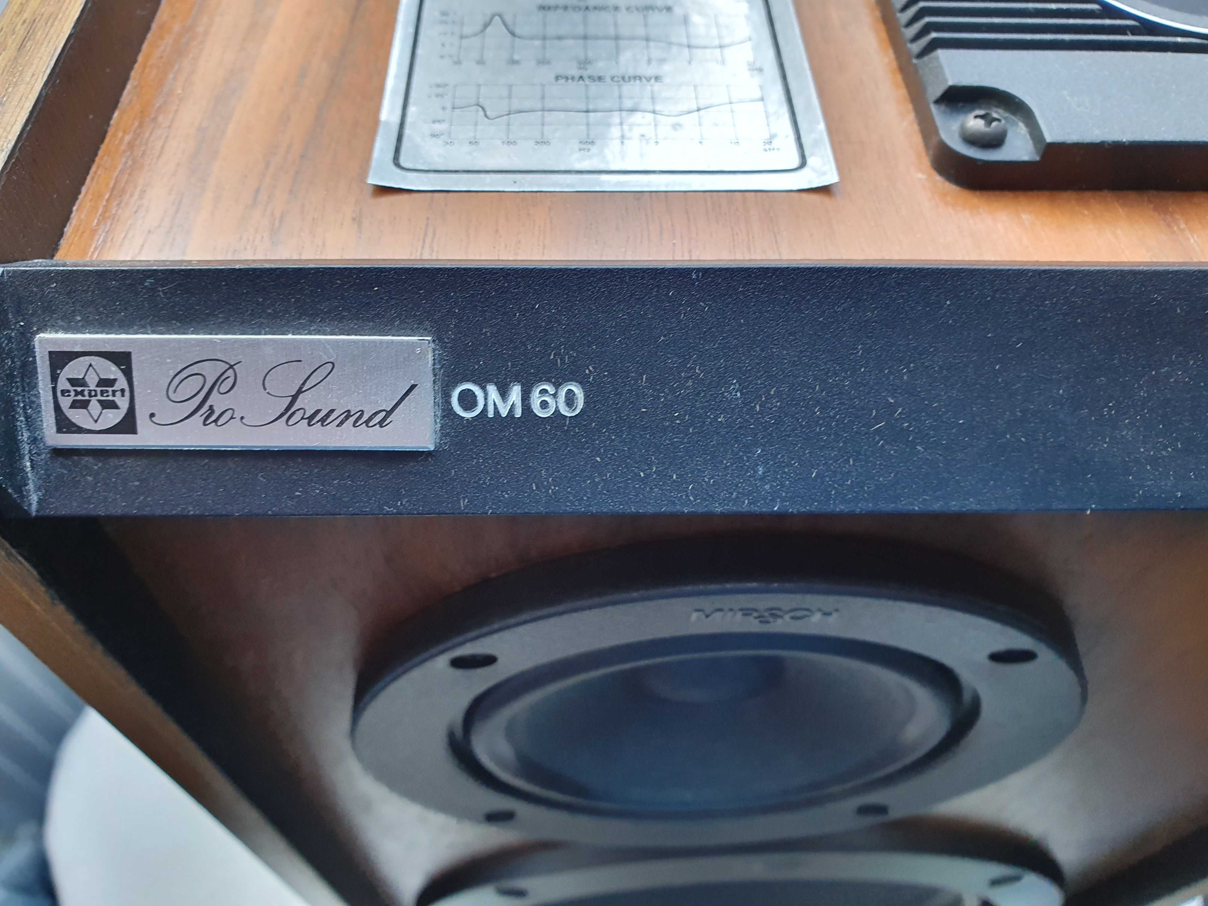 Mirsch OM-60 expert pro sound kolumny monitory vintage