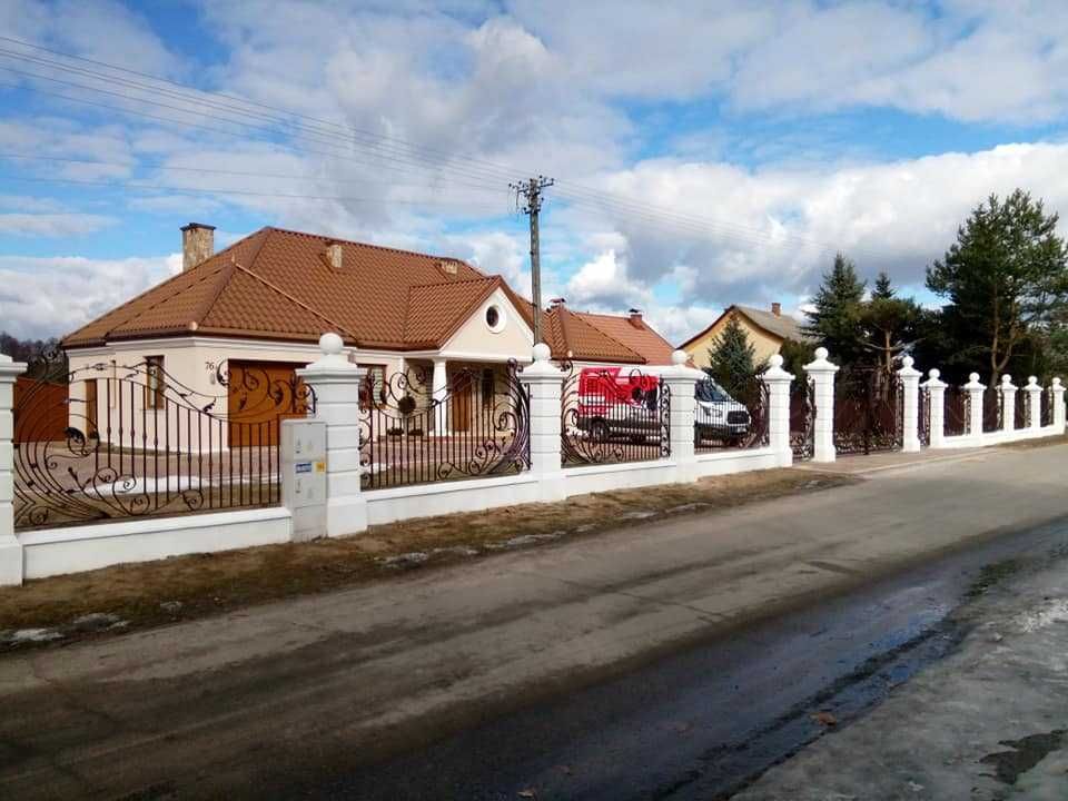 Słupki,Słupy Stylowe,Ogrodzenia Dworkowe,Betonowe,Willa Parkowa,Murki