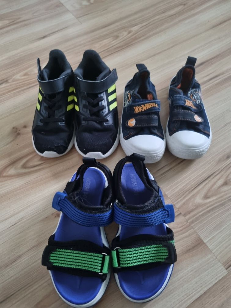 Buty dziecięce adidasy, sandały, trampki 26-27