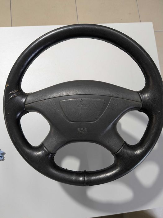 Volante com airbag para mitsubishi pajero sport
