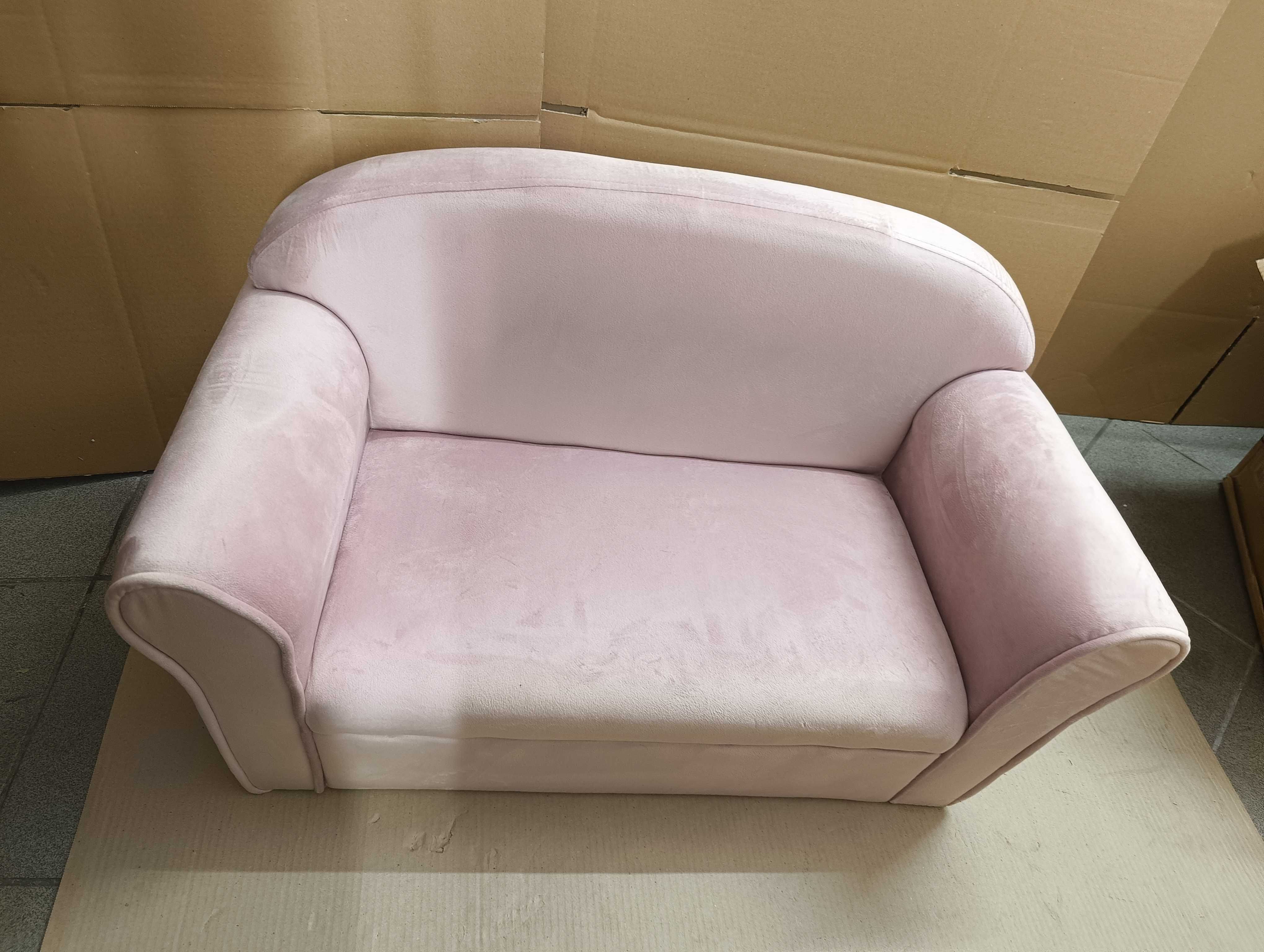 roba Dziecięca mała sofa Lil Sofa z podłokietnikami 43 x 78 x 38 cm