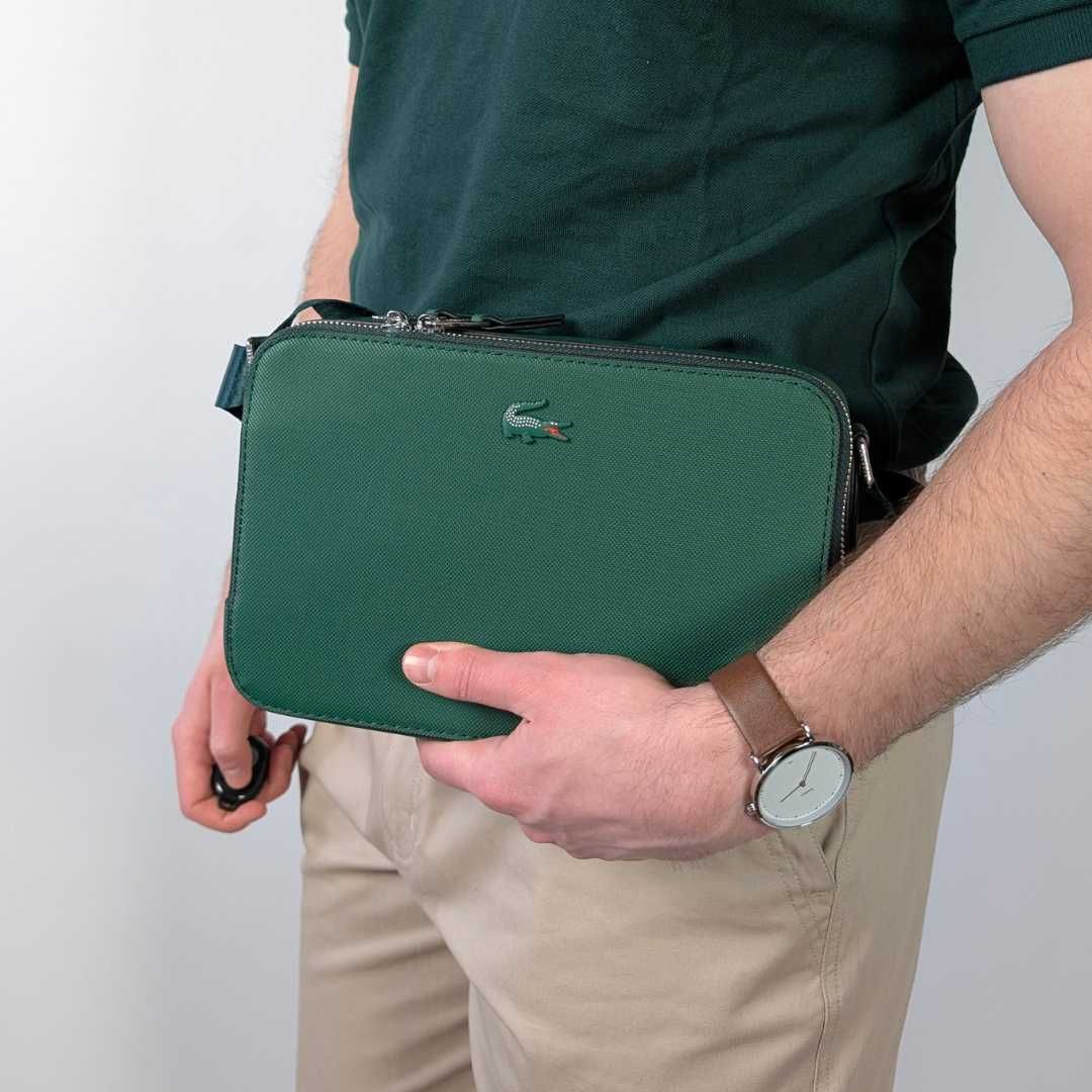Сумка Lacoste Chantaco, сумка лакоста, кросбоді через плече, чоловіча