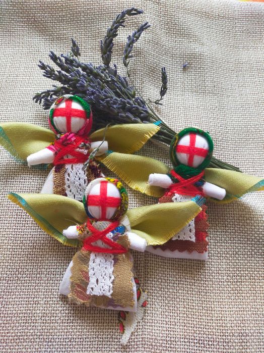 Лялька мотанка " Янгол на пальчик"