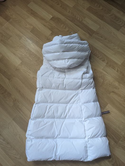 Kamizelka długa biała Tommy Hilfiger