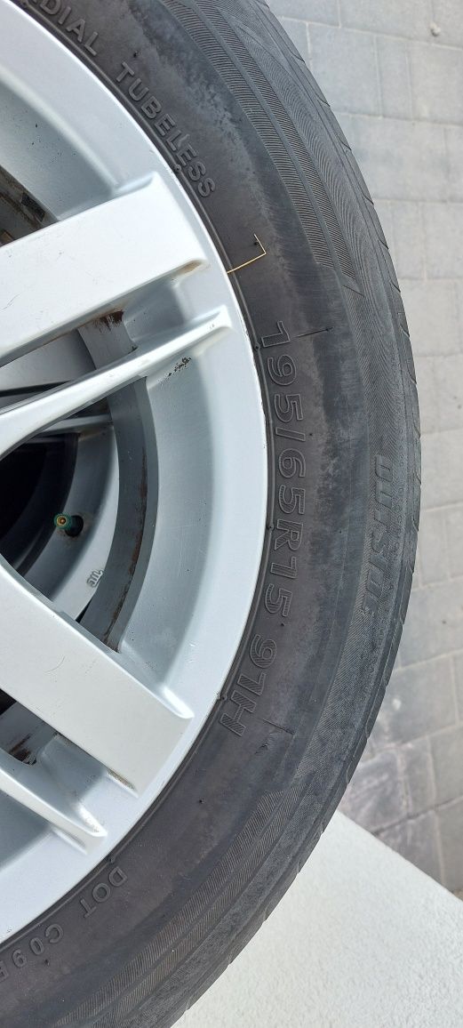 Koła letnie aluminiowe 195/65 15 Kumho1 ecowing