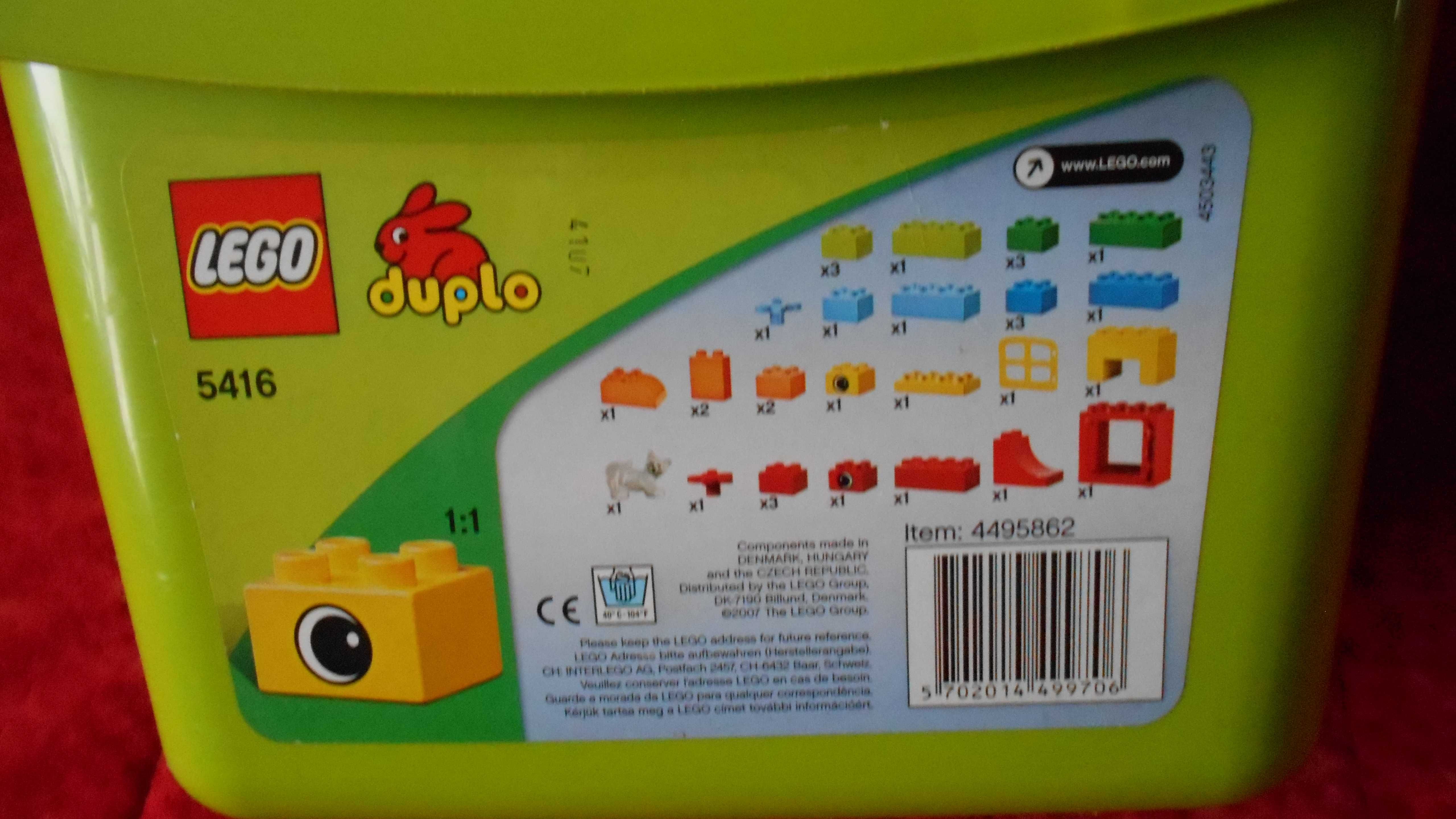 Klocki LEGO duplo  budowle