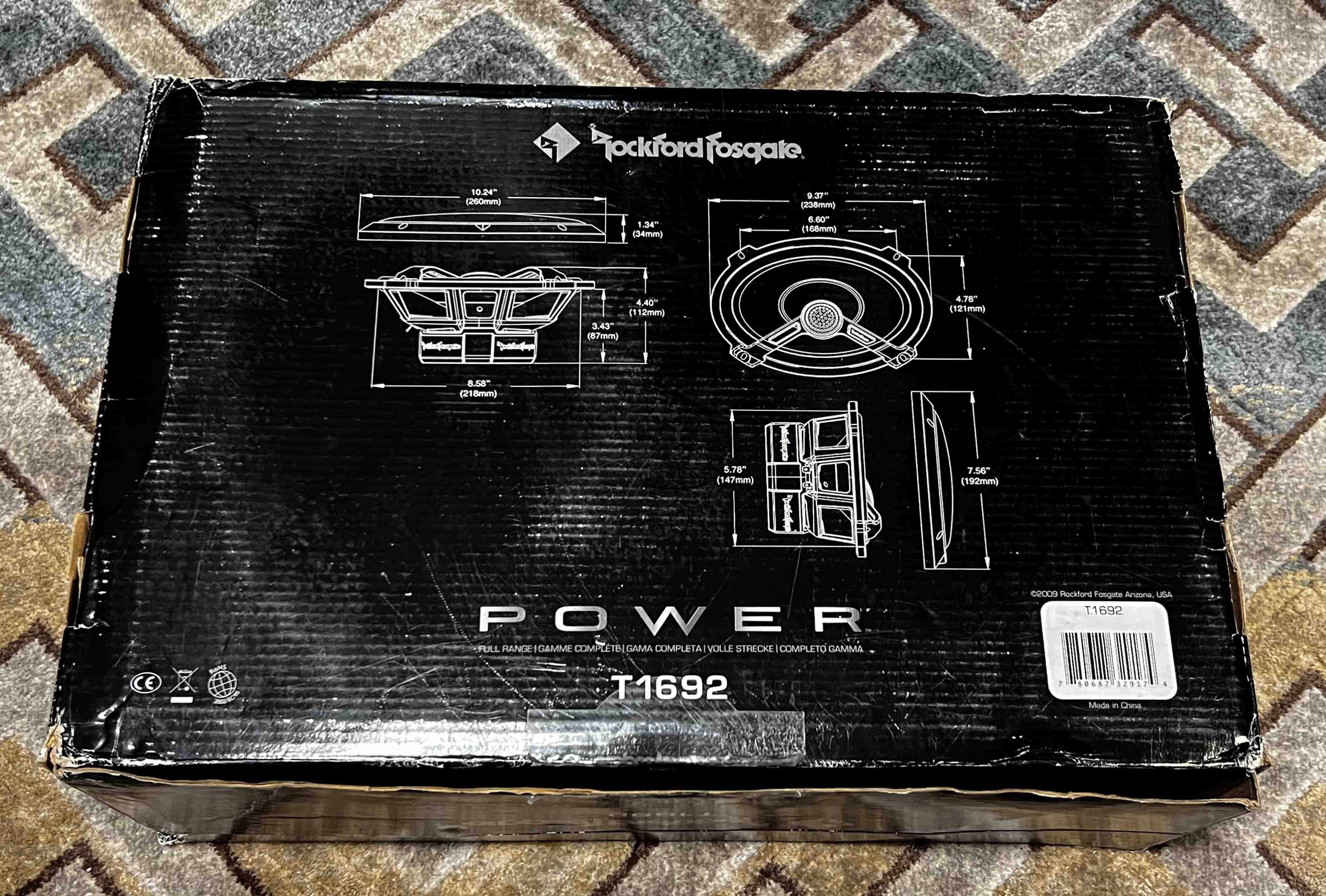 Głośniki samochodowe Rockford Fosgate T1692 Power 2-Way NOWE