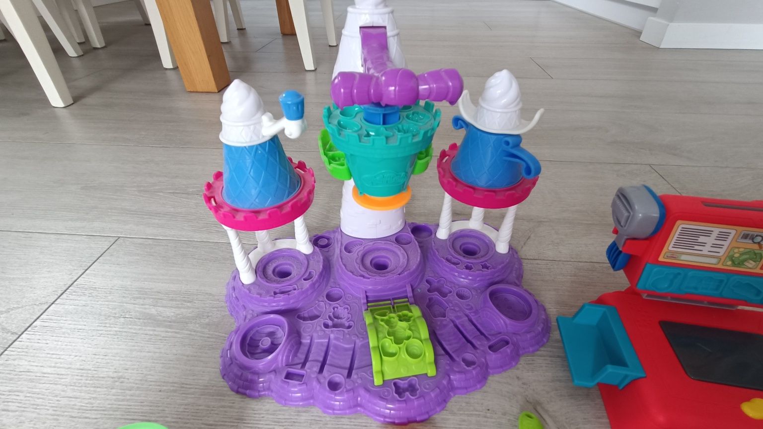 Play-Doh lodziarnia i kasa fiskalna