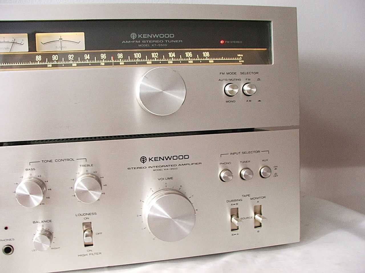 Wzmacniacz Kenwood Ka 3500 ,tuner Kt 5500