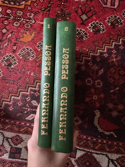 Lote de 2 livros Fernando Pessoa