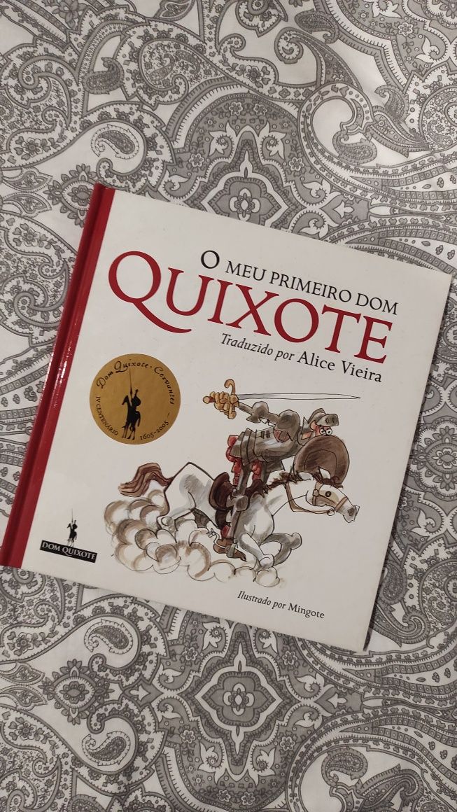 Livro O meu primeiro Dom Quixote