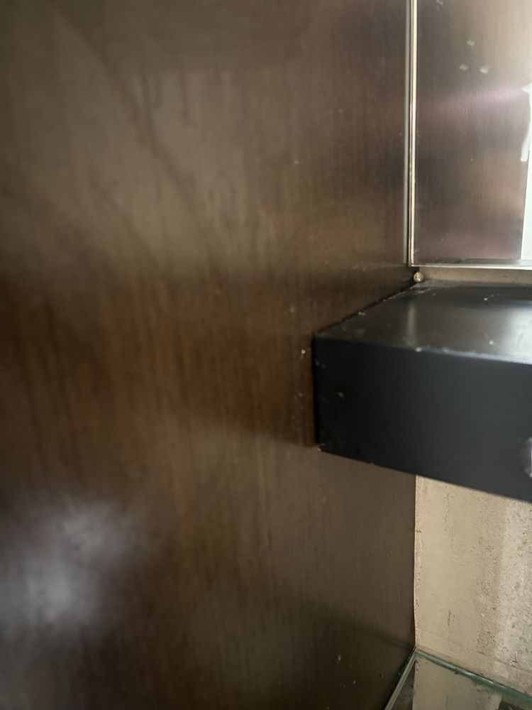 Movel wc com lavatorio em inox