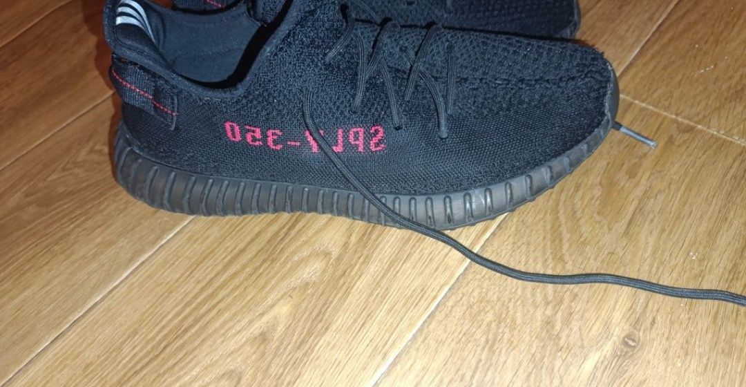 Adidas Yeezy Boost 350  Black Red