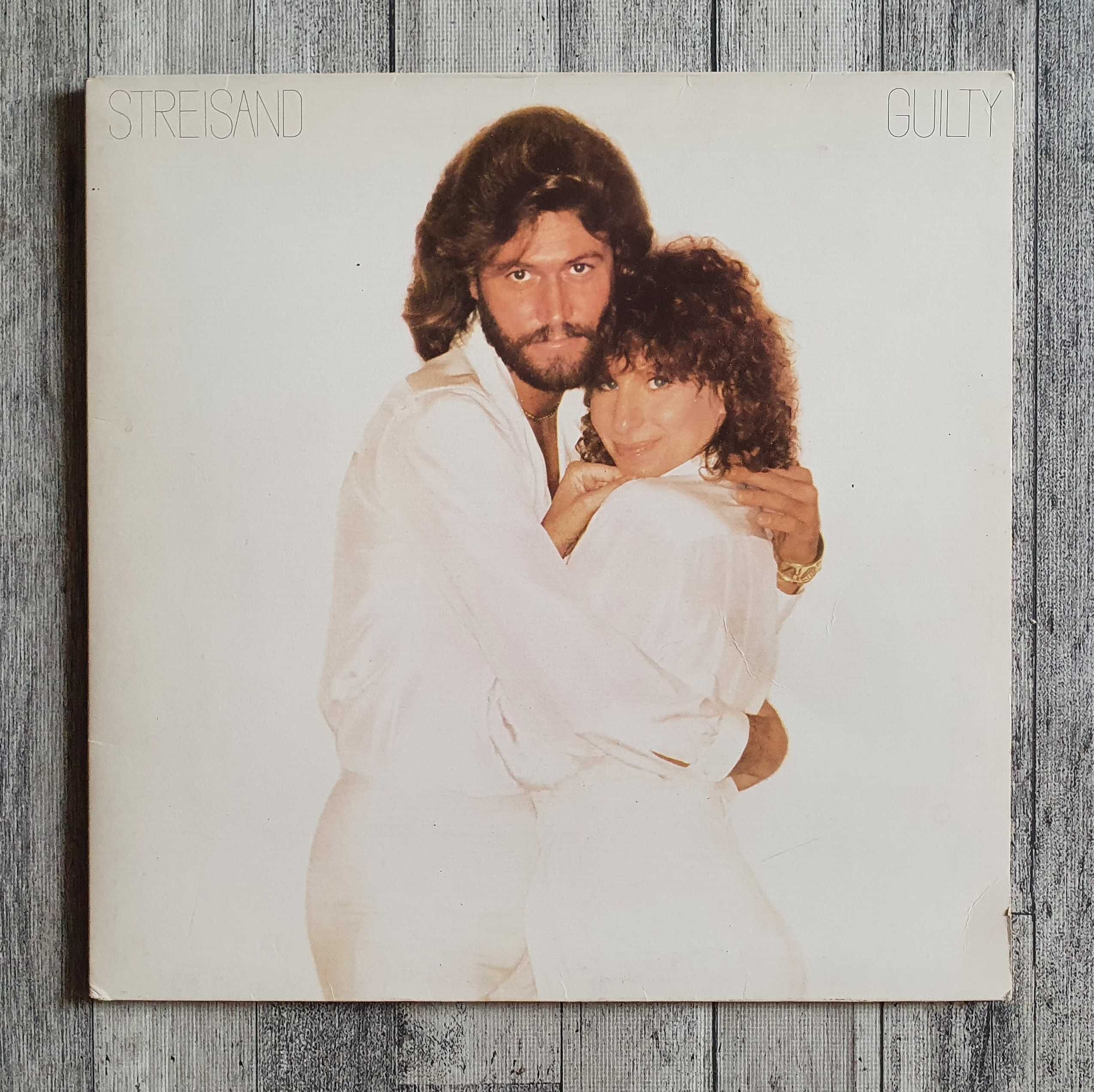 Barbra Streisand & Barry Gibb Guilty LP 12