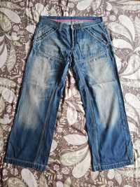 Spodnie męskie jeansowe Fat Face / pas 92 cm / dł. 105 cm