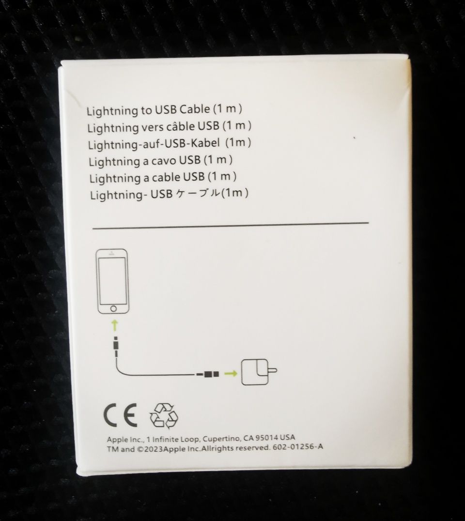 Kabel USB Lightning - Apple 1m