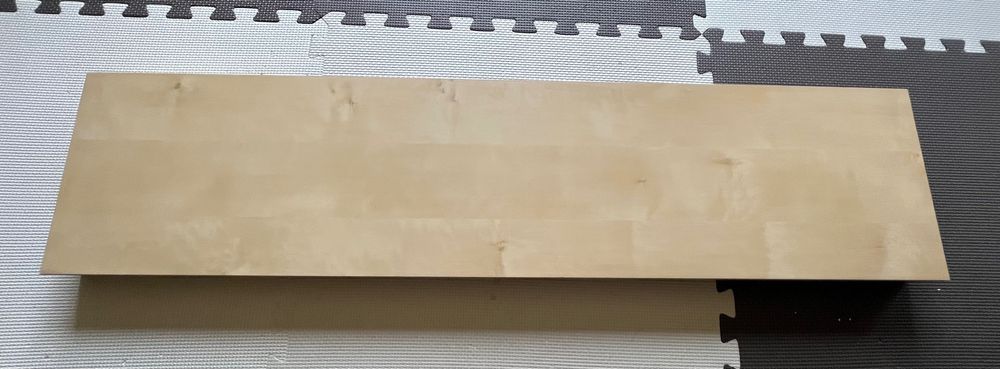 Półka ścienna IKEA LACK 110/26, ukryte wsporniki, stan idealny