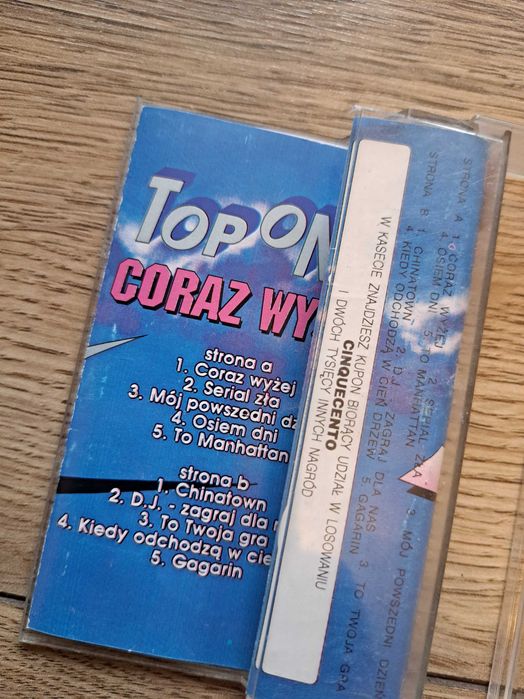 Top one coraz wyżej kaseta magnetofonowa