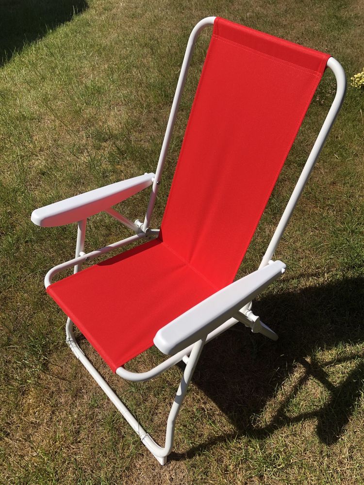 Krzesło turystyczne - leżak plażowy IKEA - nowy
