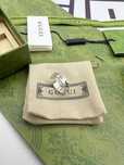 GUCCI Double G Logo Ring925 Silver No. 7