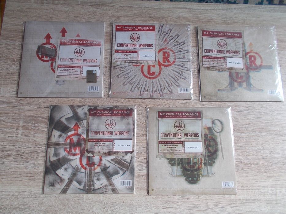 My Chemical Romance conventional weapons vinil